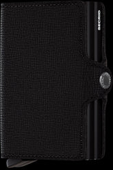 Secrid Twinwallet Crisple Black mit Gravur - TC-Black